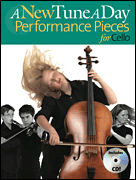 NEW TUNE A DAY PERFORMANCE PIECES FOR CELLO BK/CD cover